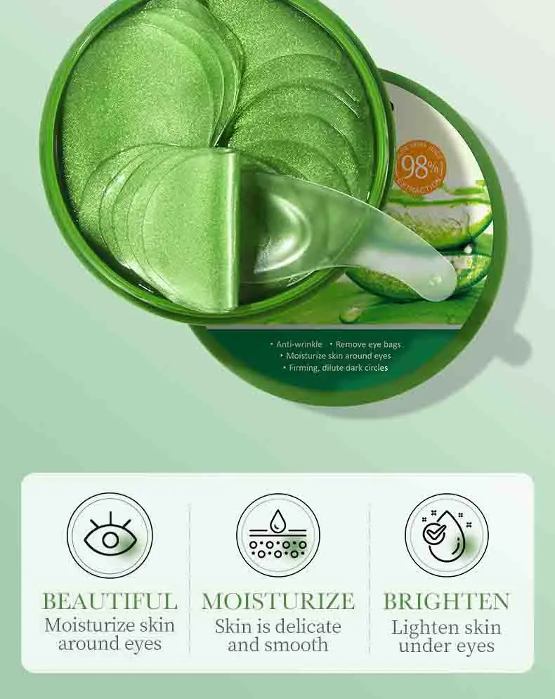 SADOER Aloe Vera Collagen Eye Mask Patches product information