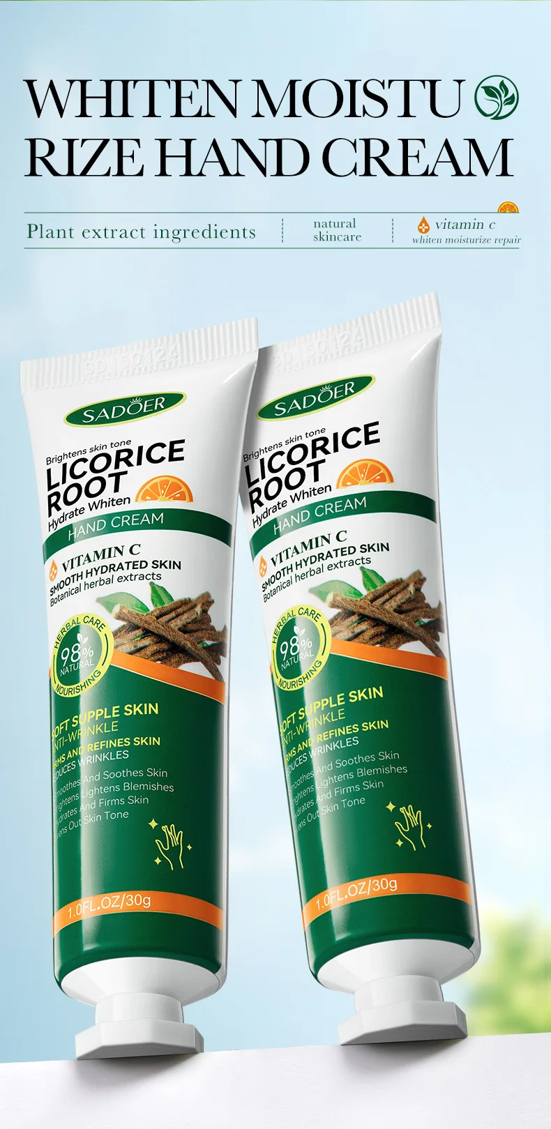SADOER Vitamin C Licorice Hand Cream product information