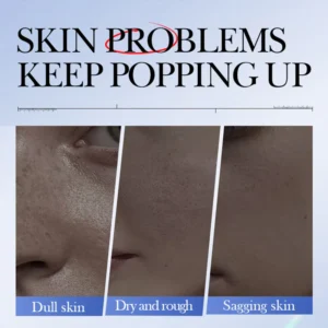 SADOER Caviar Hyaluronic Acid Face Sheet Mask targeting dull, dry, and sagging skin concerns.