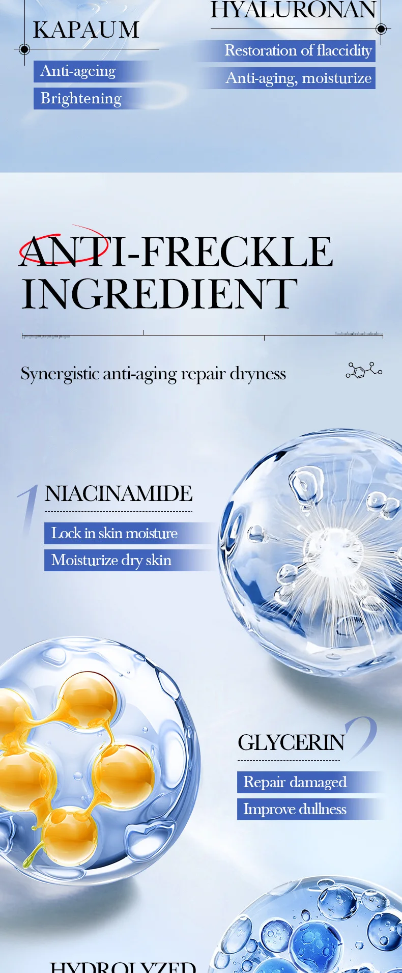 SADOER Caviar Hyaluronic Acid Face Sheet Mask product information