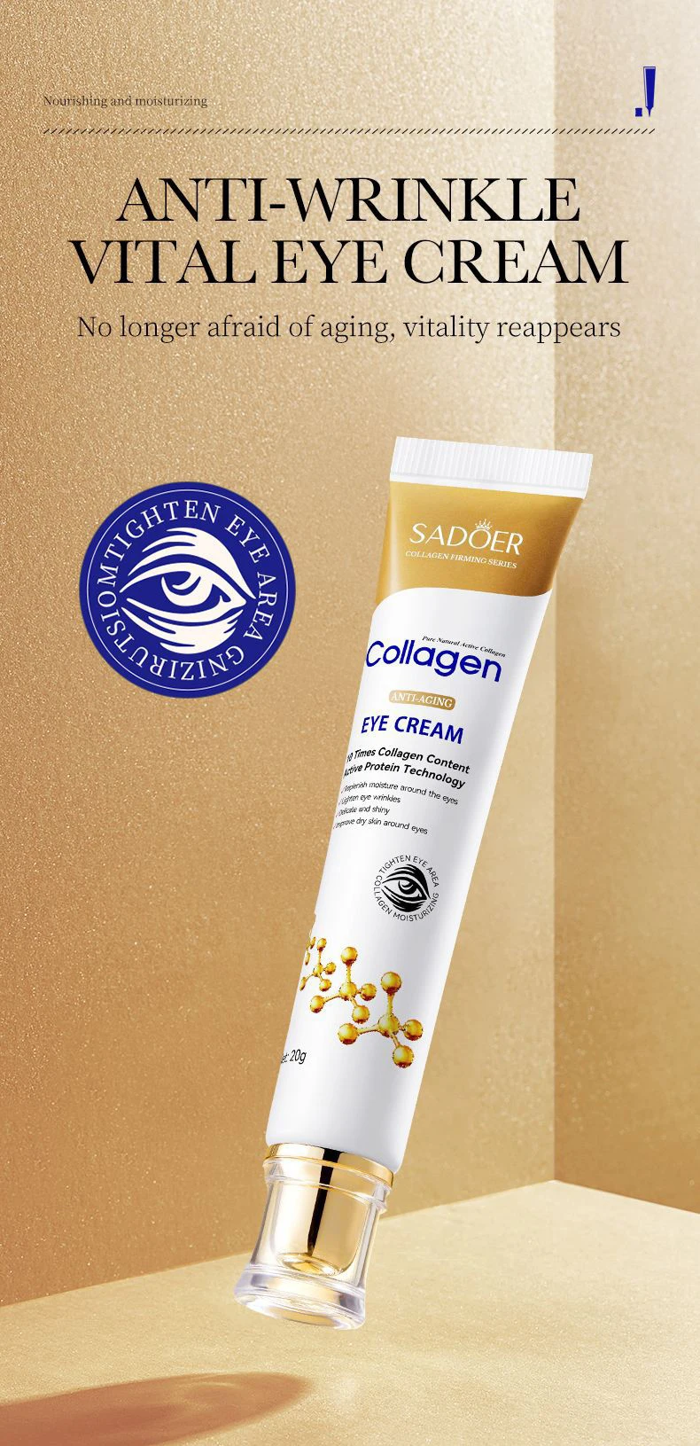 SADOER Collagen Eye Cream product information