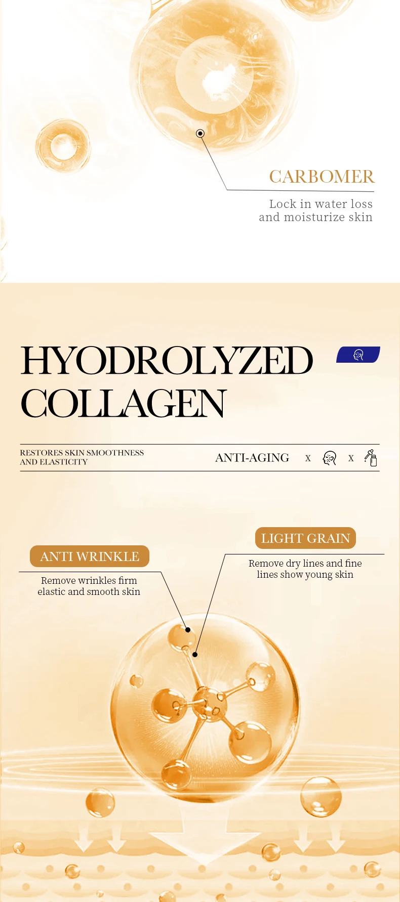 SADOER Collagen Face Serum product information