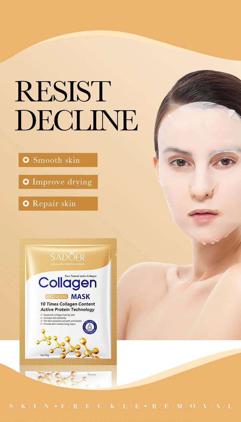 SADOER Collagen Face Sheet Mask product information