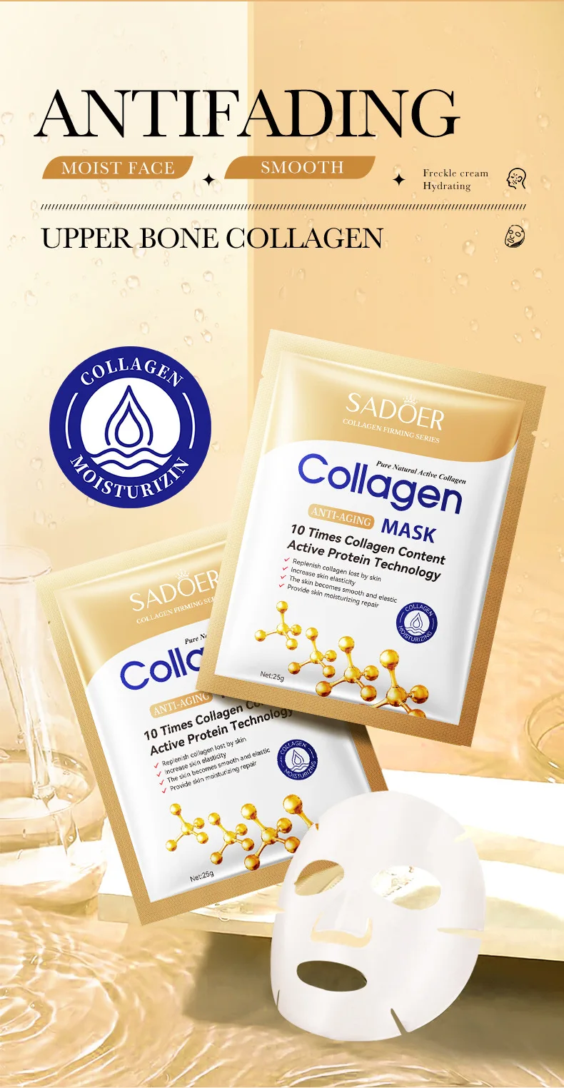 SADOER Collagen Face Sheet Mask product information
