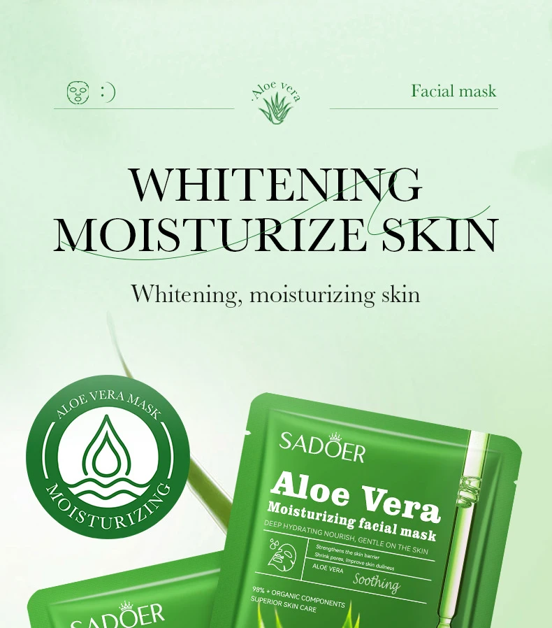 SADOER Fruit Floral Face Sheet Mask Set of 10 product information