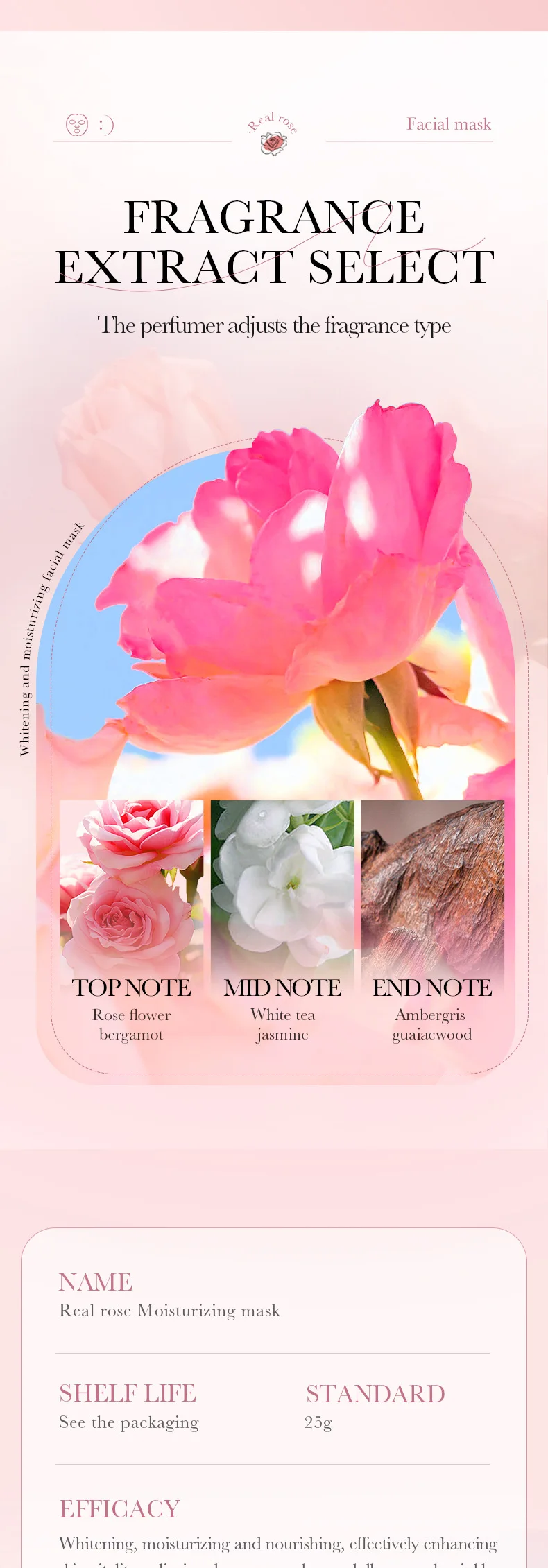 SADOER Fruit Floral Face Sheet Mask Set of 10 product information