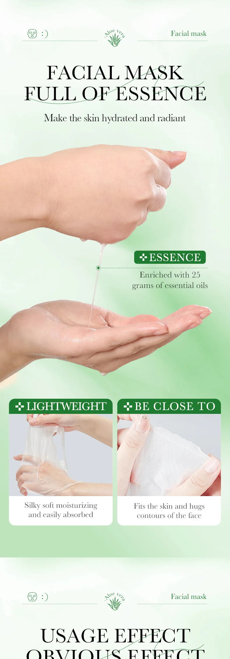 SADOER Fruit Floral Face Sheet Mask Set of 10 product information