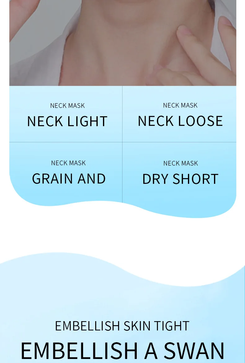 SADOER Hyaluronic Acid Neck Mask product information