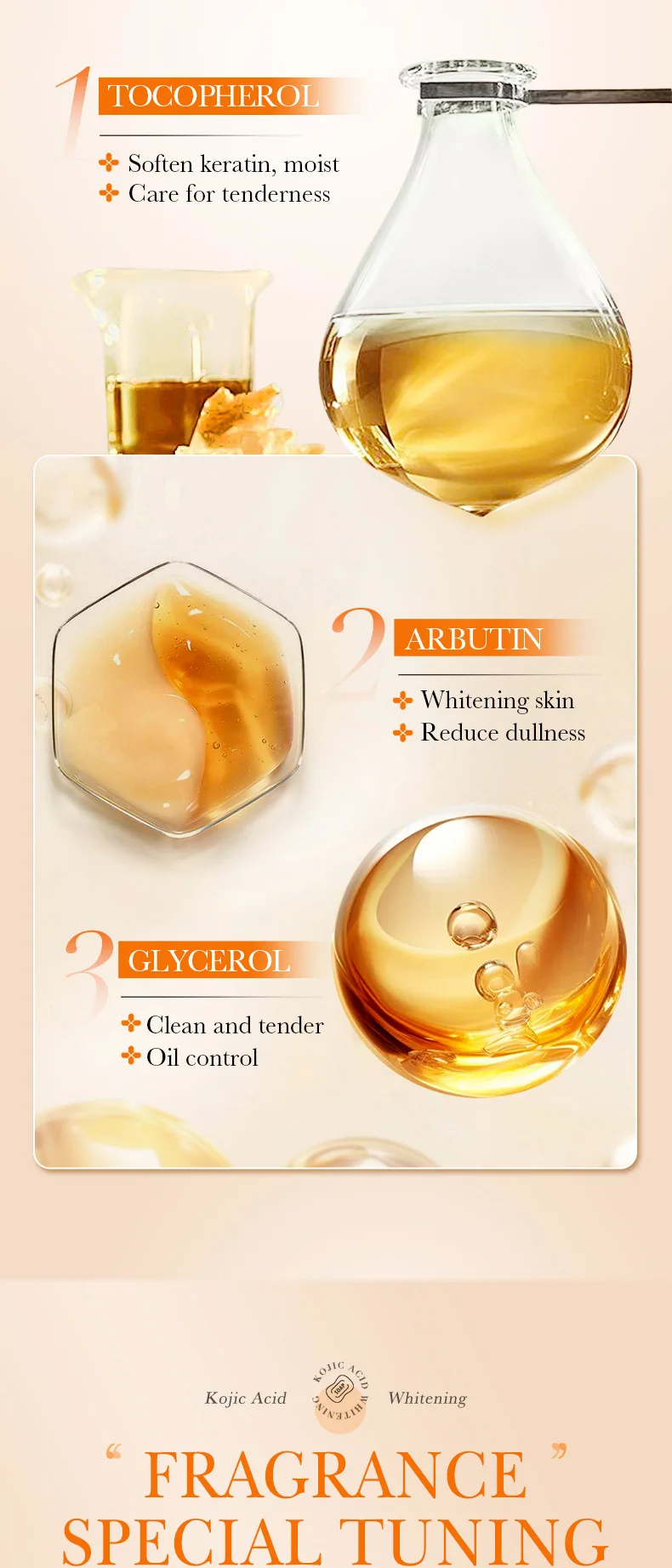 SADOER Kojic Acid Soap Bar product information.