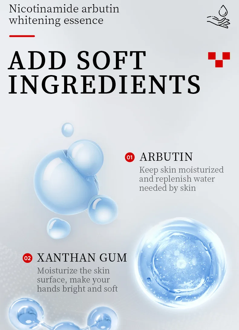 SADOER Niacinamide Arbutin Hand Cream product information