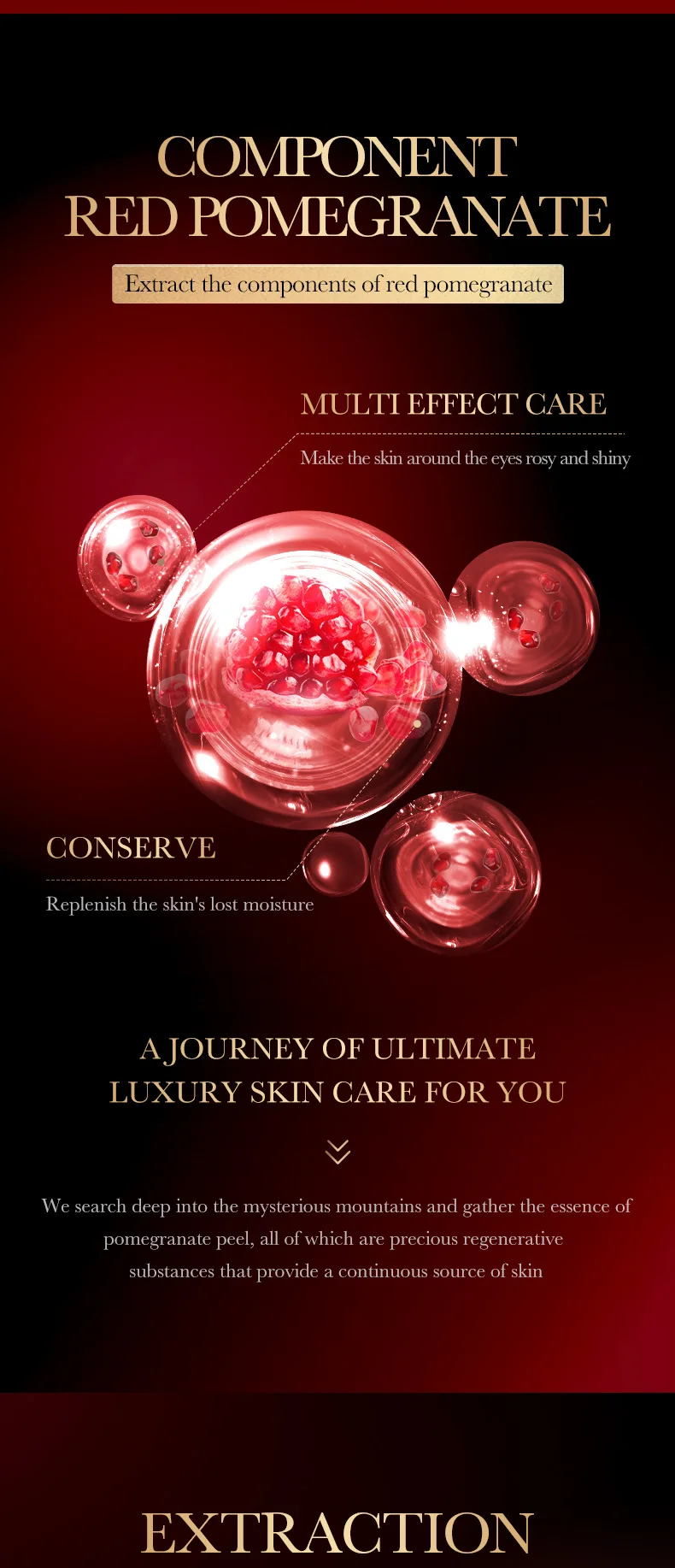 SADOER Pomegranate Collagen Eye Mask Patches product information