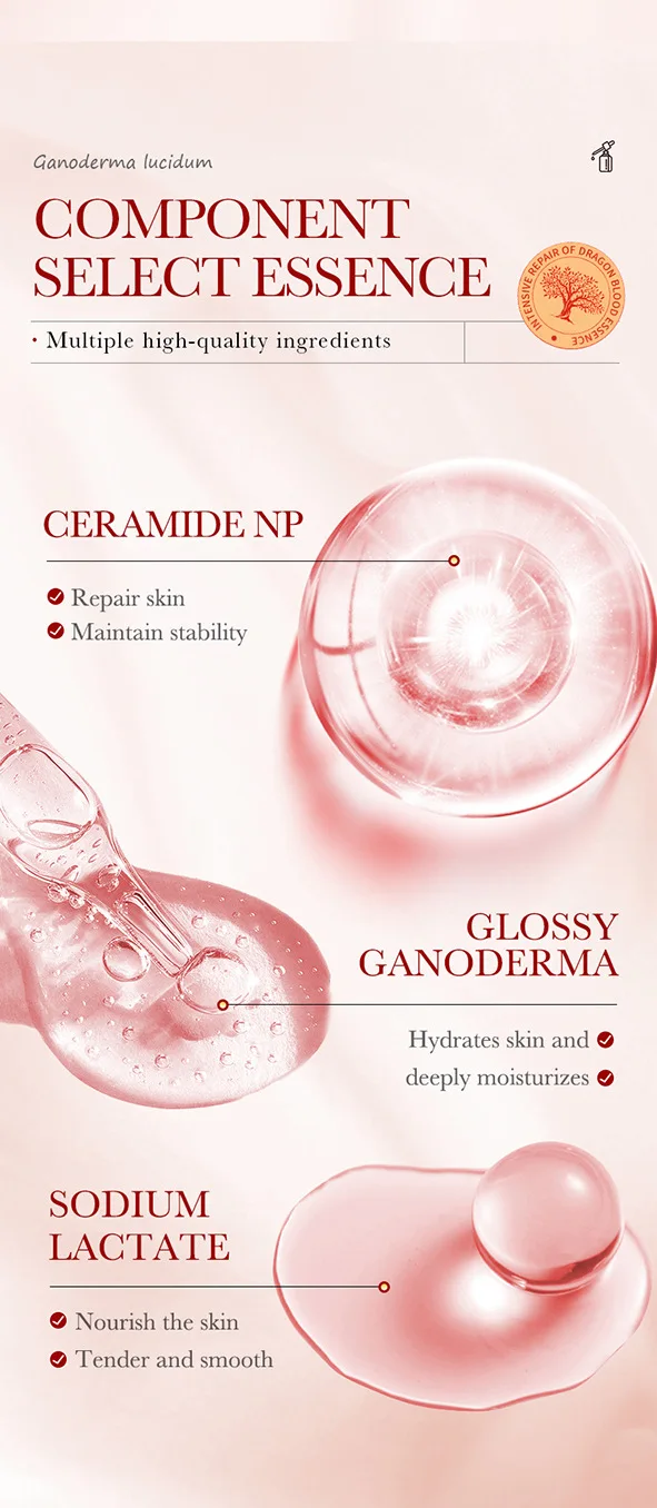 SADOER Dragon's Blood Anti-Ageing Face Serum product information