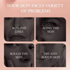 SADOER Dragon's Blood Face Sheet Mask addressing fine lines, aging, and dry skin.