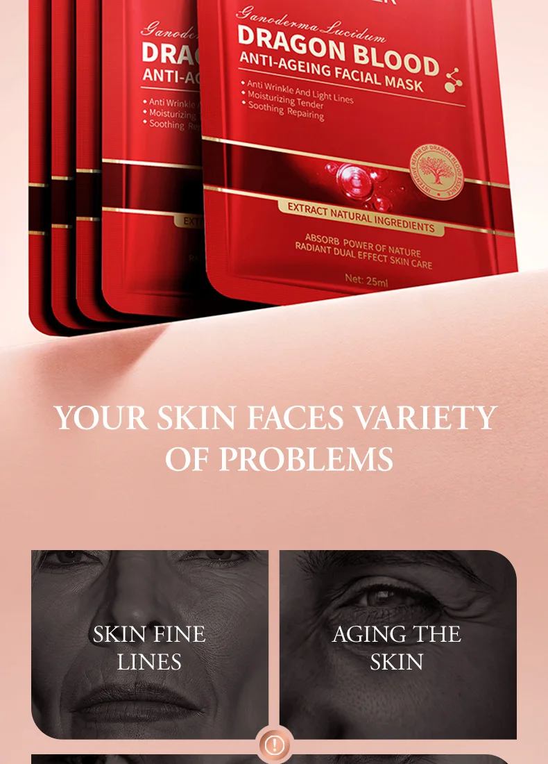 SADOER Dragon's Blood Face Sheet Mask product information