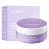 SADOER Grape Seed Eye Mask Patches in purple jar and box packaging.