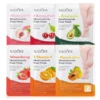 SADOER Nicotinamide Fruit Foot Mask set of 6 moisturizing and exfoliating treatments with fruit extracts.