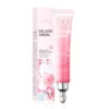 SADOER Sakura Collagen Eye Cream pink tube and box featuring a precision massage applicator.