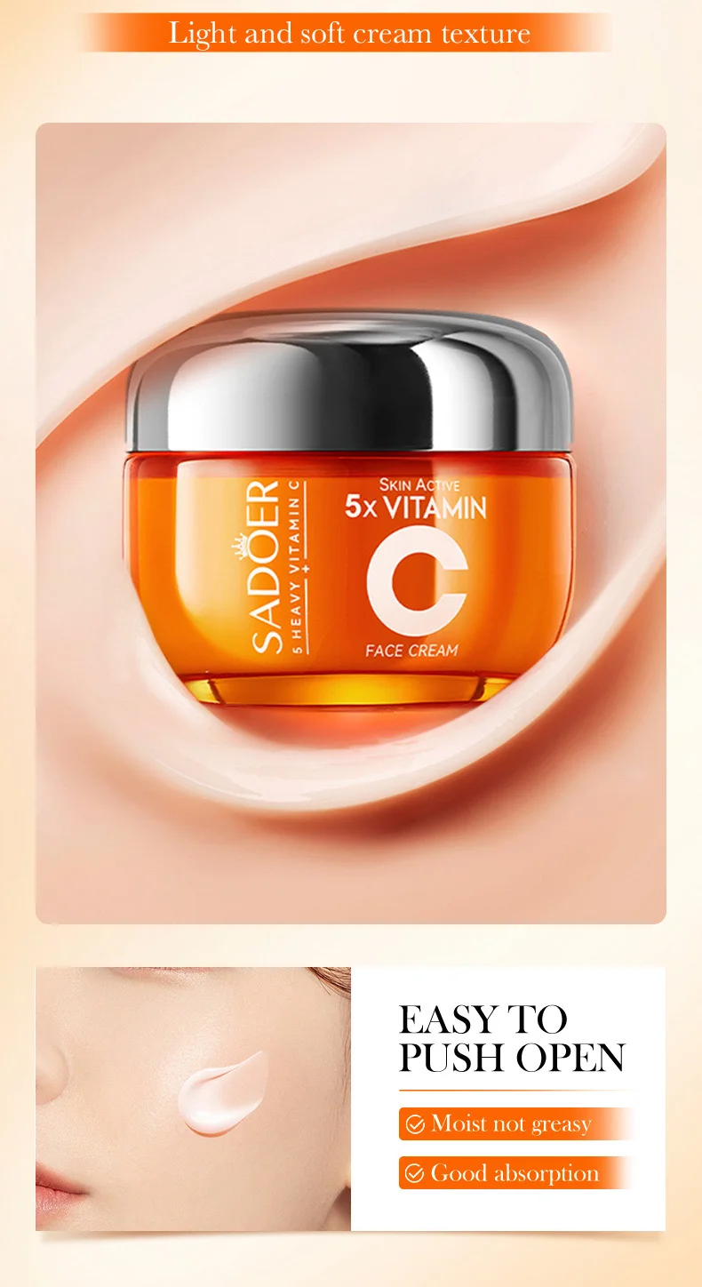 SADOER Vitamin C Face Cream product information