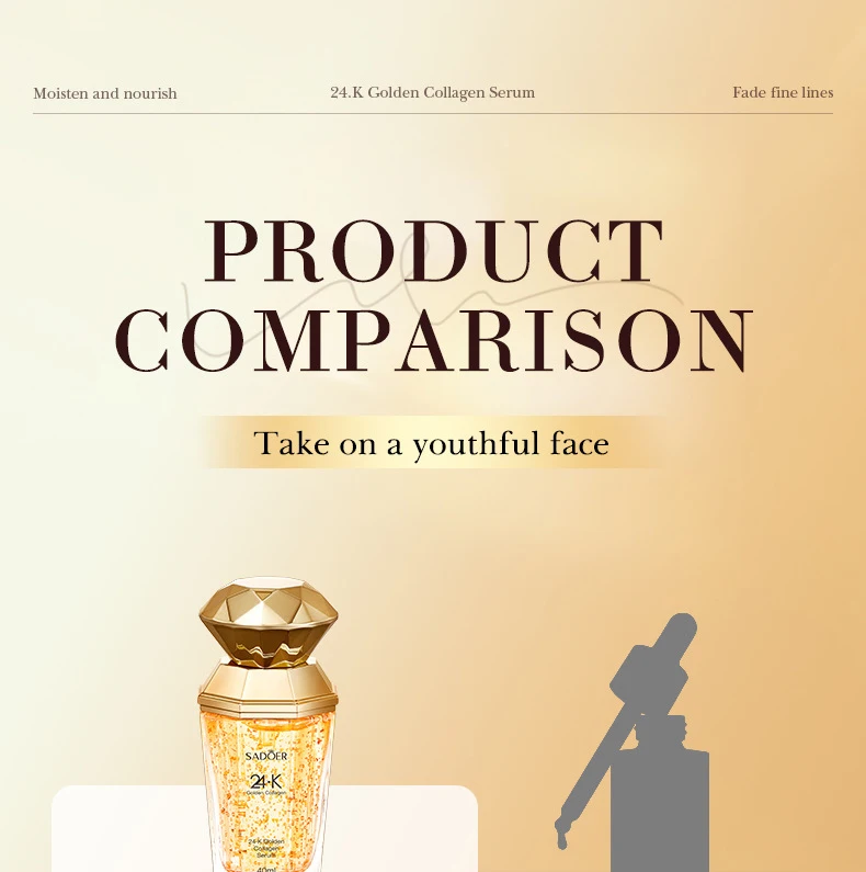 SADOER 24K Golden Collagen Serum product information