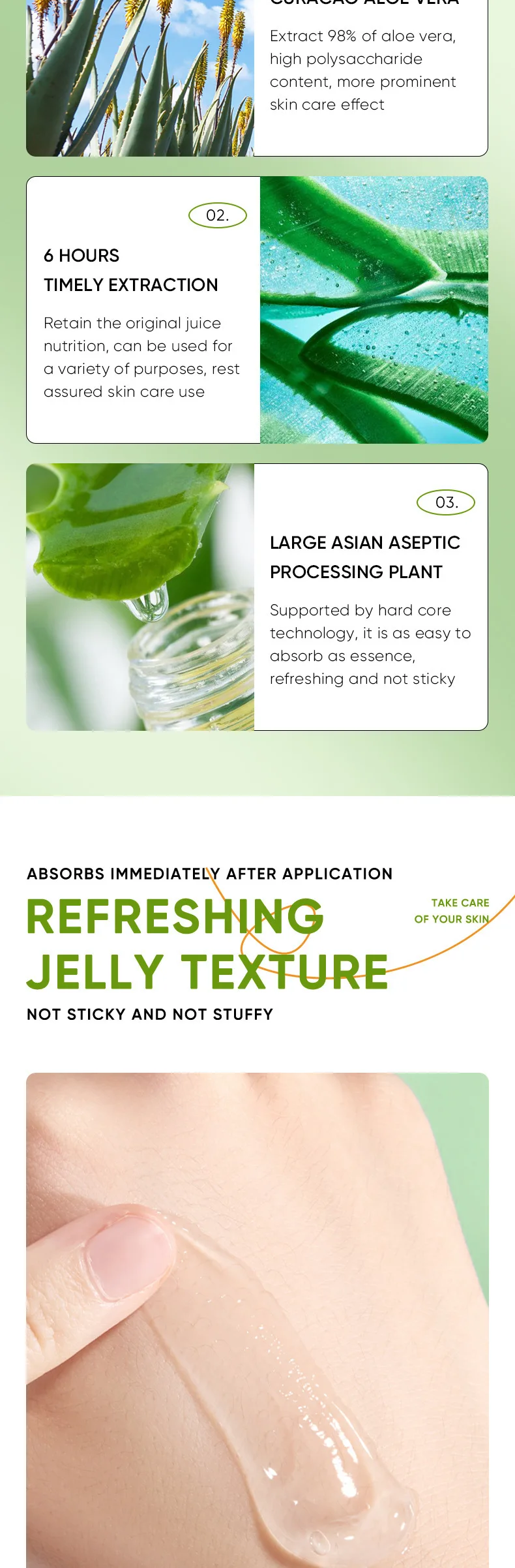 SADOER Aloe Vera Good Night Sleeping Face Mask product information