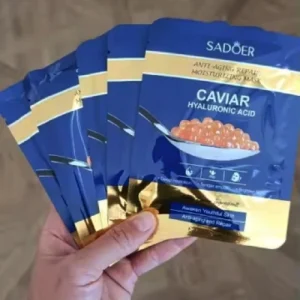 SADOER Caviar Hyaluronic Acid Face Sheet Mask review