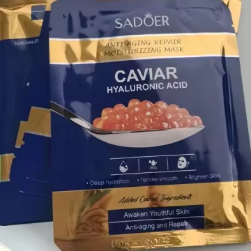 SADOER Caviar Hyaluronic Acid Face Sheet Mask review