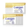 SADOER Collagen Eye Mask Patches in ten gold sachets for anti-aging and firming under-eye treatment.