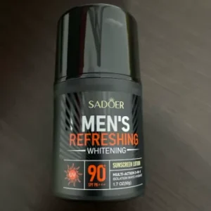 SADOER Men’s Sunscreen Lotion review