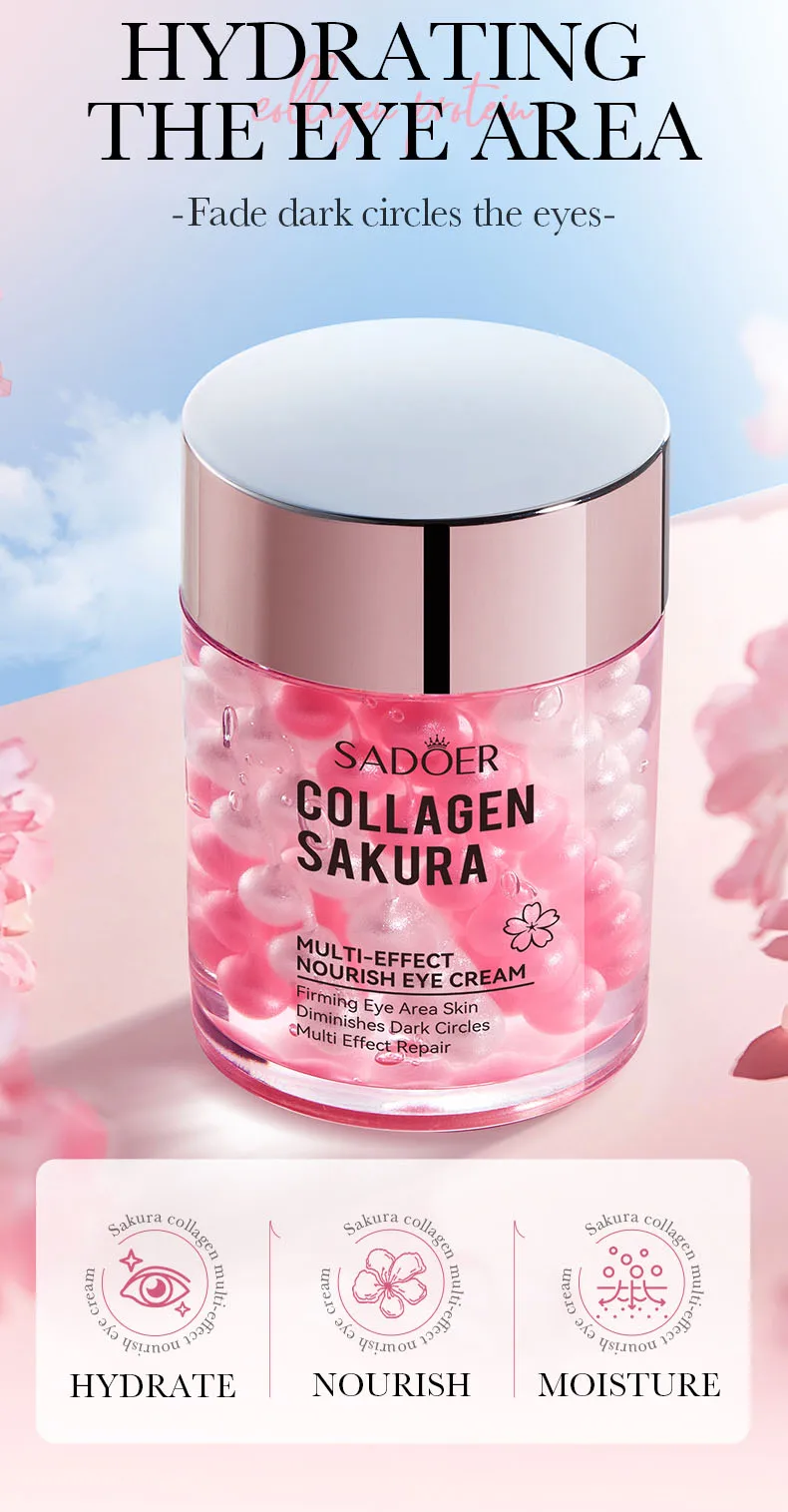 SADOER Sakura Collagen Eye Cream product information
