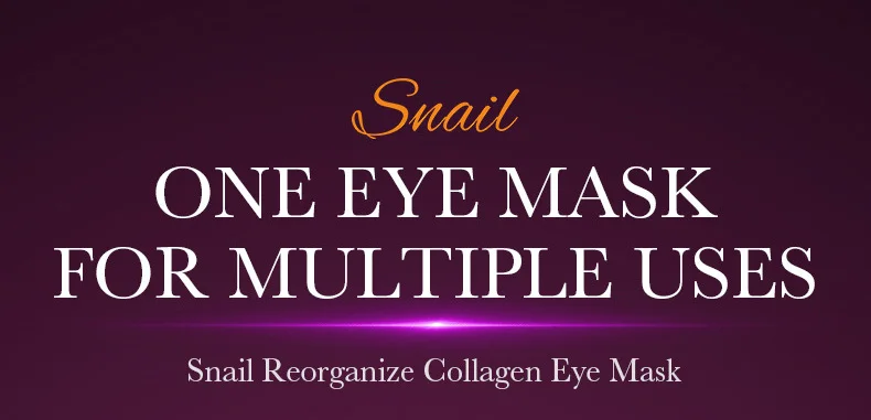 SADOER Snail Collagen Eye Mask Patches product information