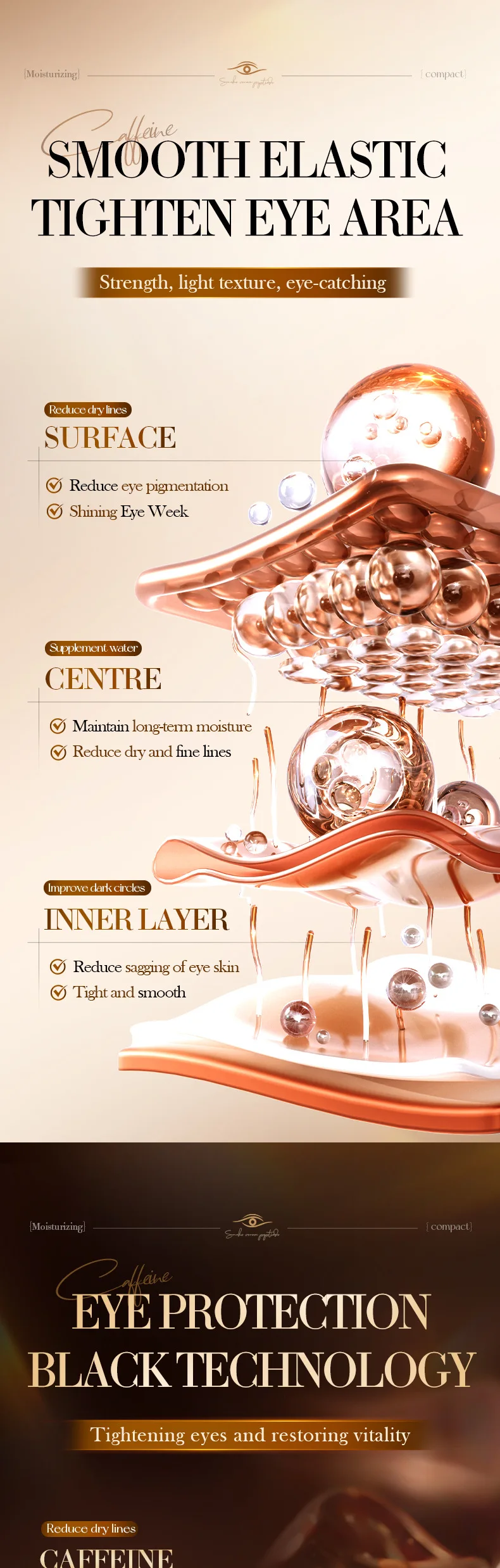 SADOER Snake Venom Peptide Eye Cream product information