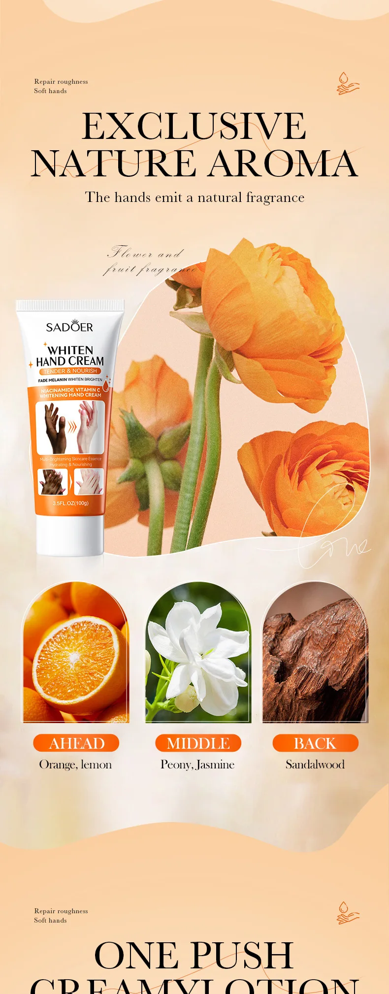 SADOER Whitening Hand Cream product information