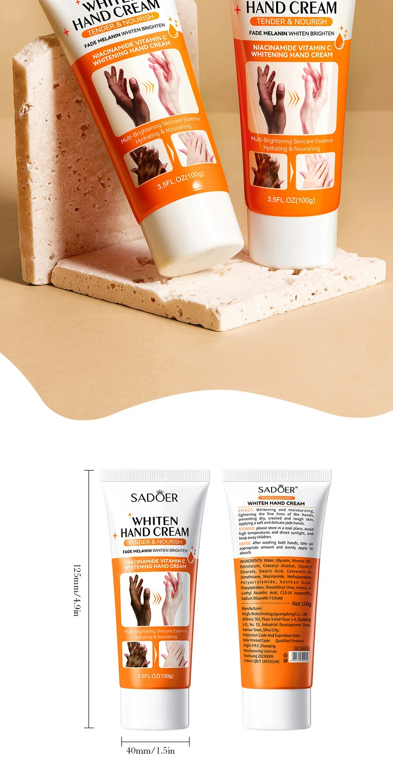 SADOER Whitening Hand Cream product information