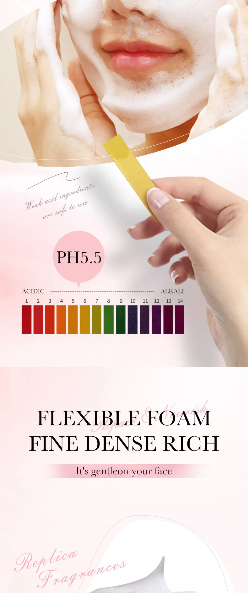 SADOER 4-in-1 Facial Cleansing Mousse product information