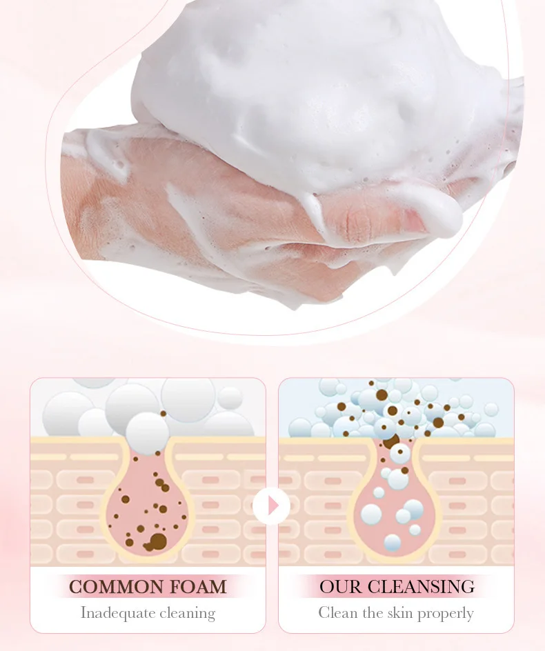 SADOER 4-in-1 Facial Cleansing Mousse product information