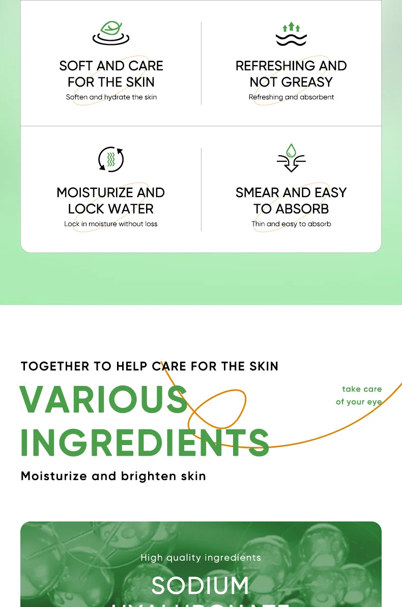 SADOER Aloe Vera Eye Cream product information