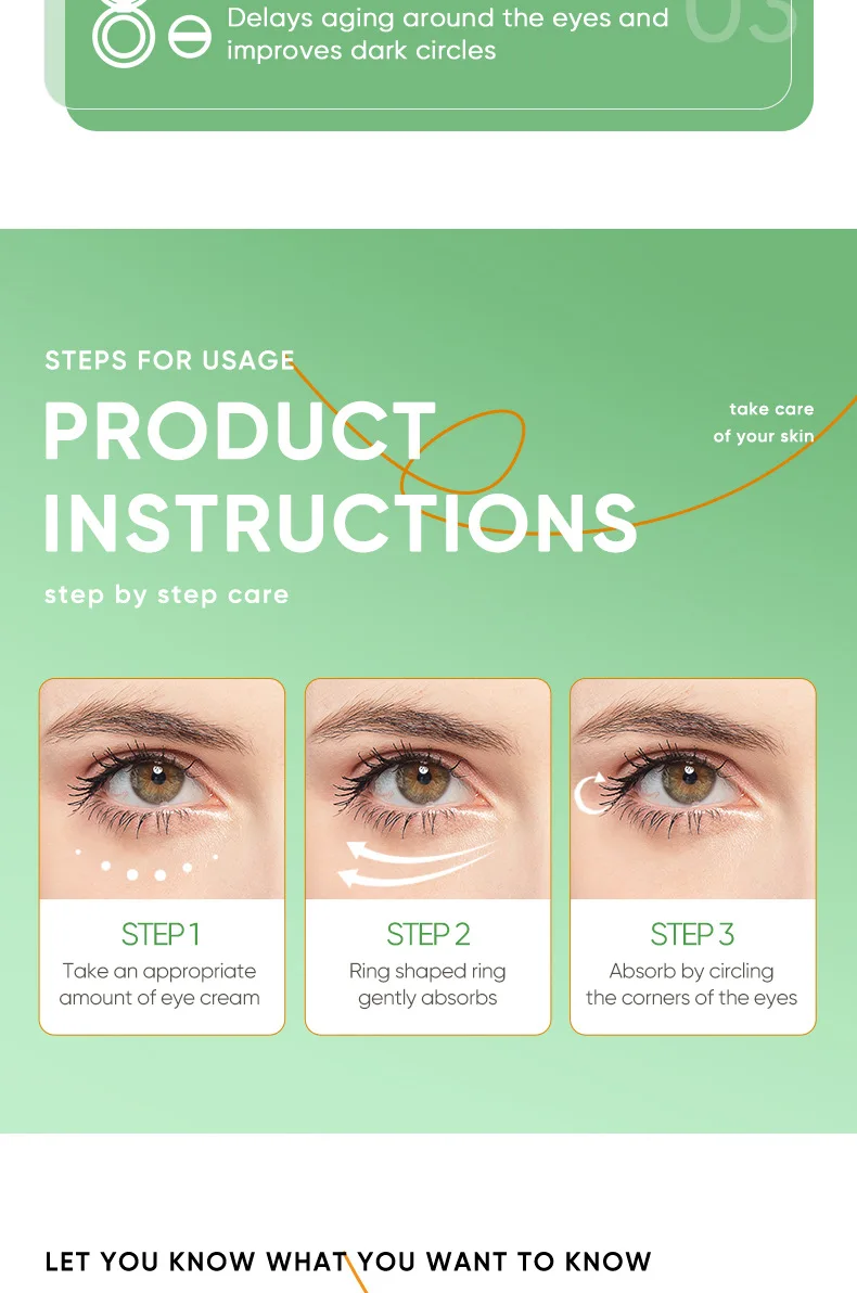 SADOER Aloe Vera Eye Cream product information