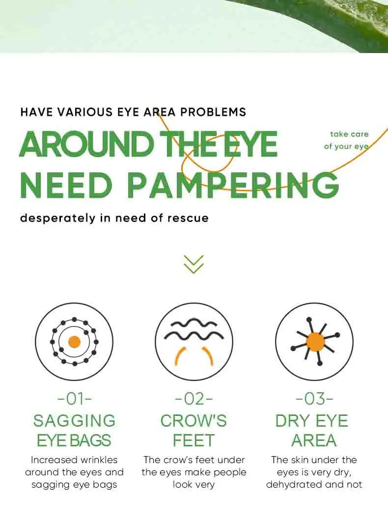 SADOER Aloe Vera Eye Cream product information