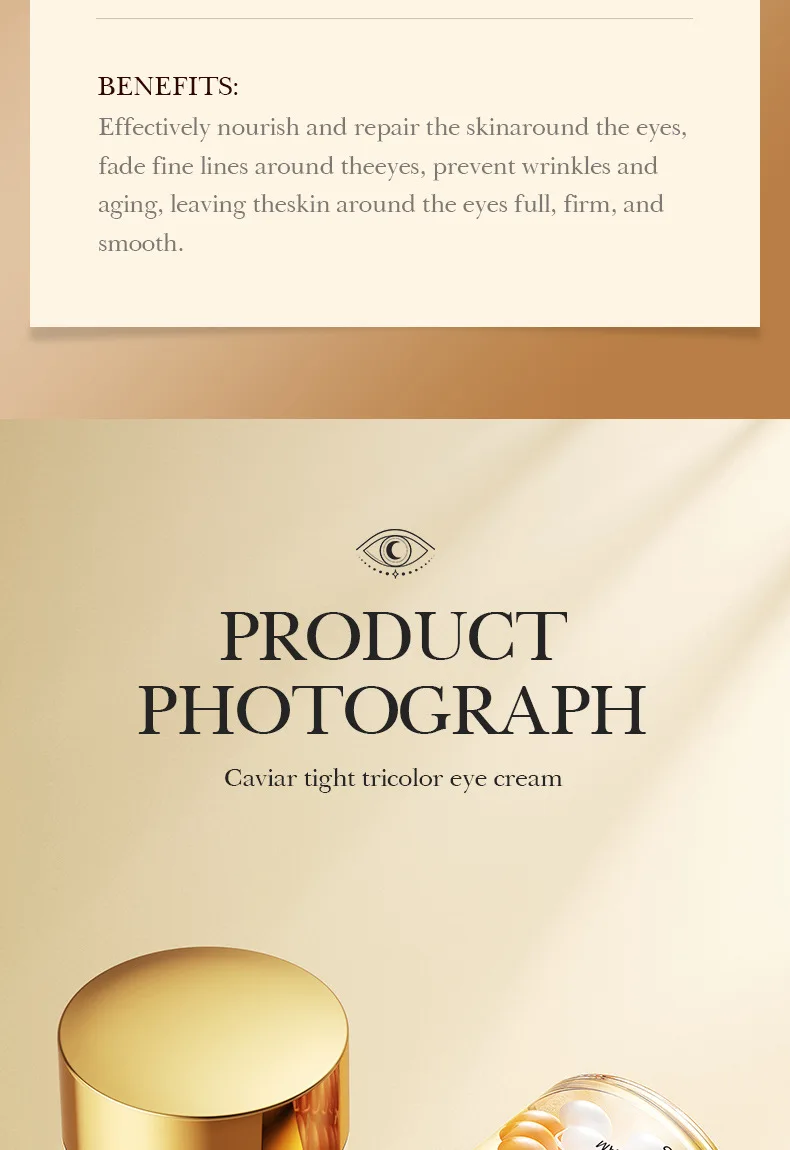 SADOER Caviar Tricolor Eye Cream product information