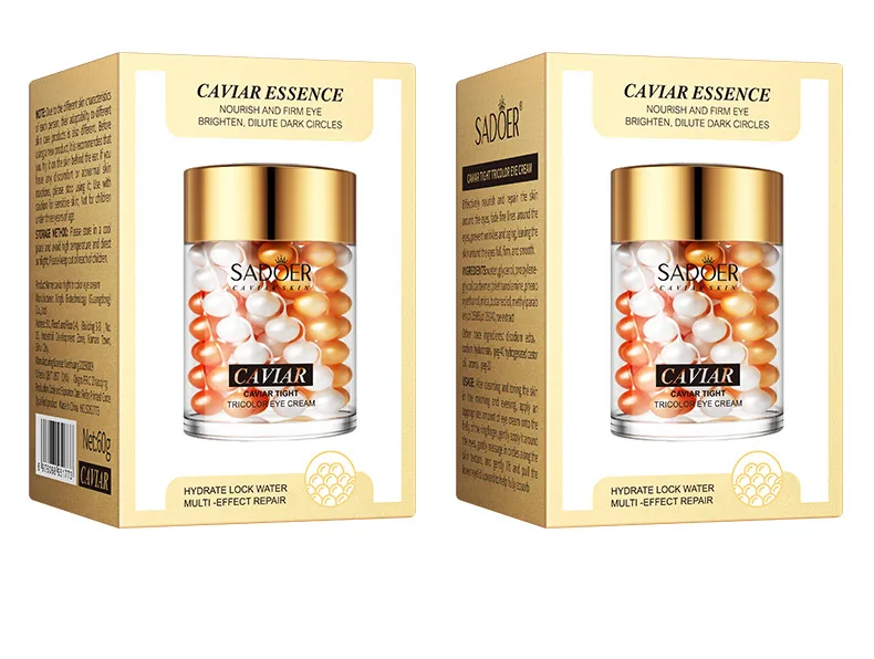 SADOER Caviar Tricolor Eye Cream product information