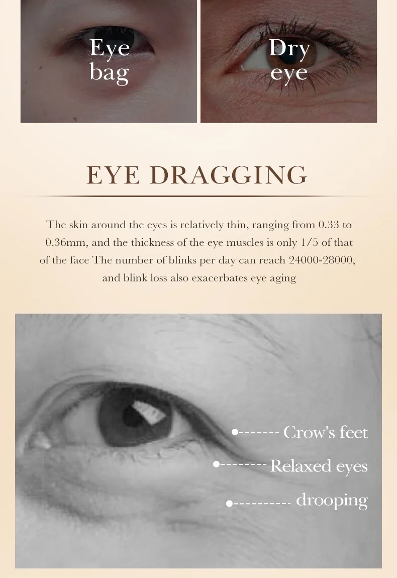 SADOER Caviar Tricolor Eye Cream product information