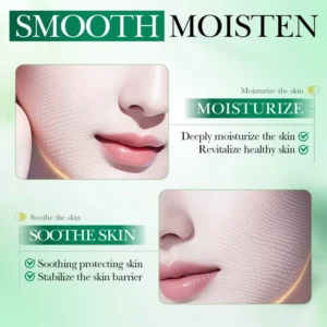 SADOER Centella Asiatica B5 Lotion showing moisturizing and soothing skin barrier protection.