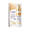 SADOER Collagen Face Lotion anti-aging moisturizer bottle and retail packaging with gold detailing.