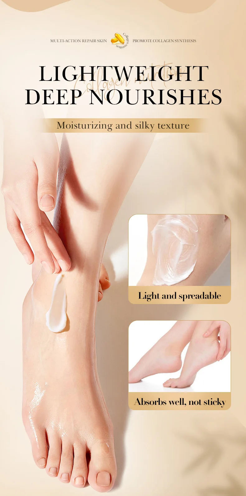 SADOER Collagen Foot Cream product information