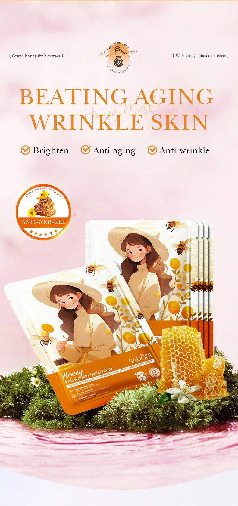 SADOER Fruit Face Sheet Mask product information