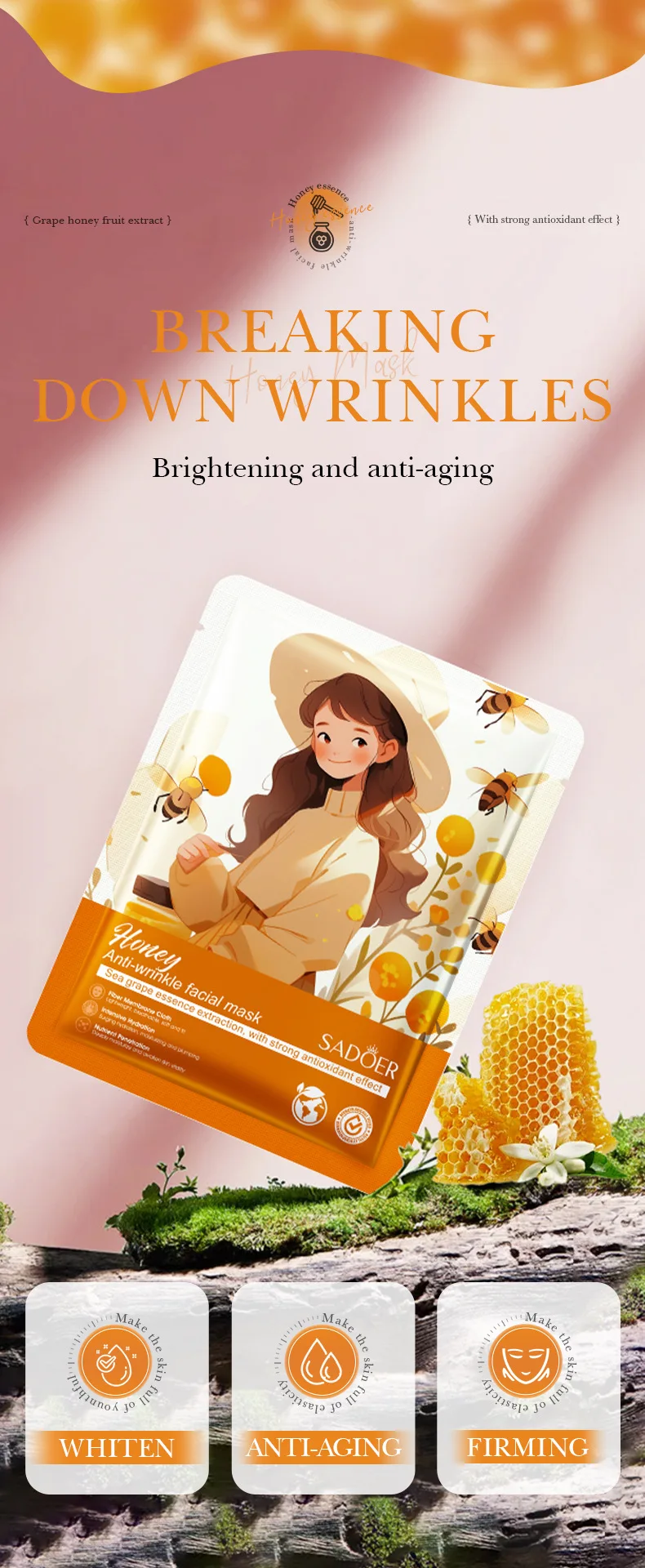 SADOER Fruit Face Sheet Mask product information