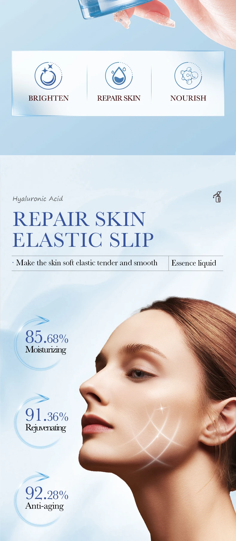 SADOER Hyaluronic Acid Face Serum product information
