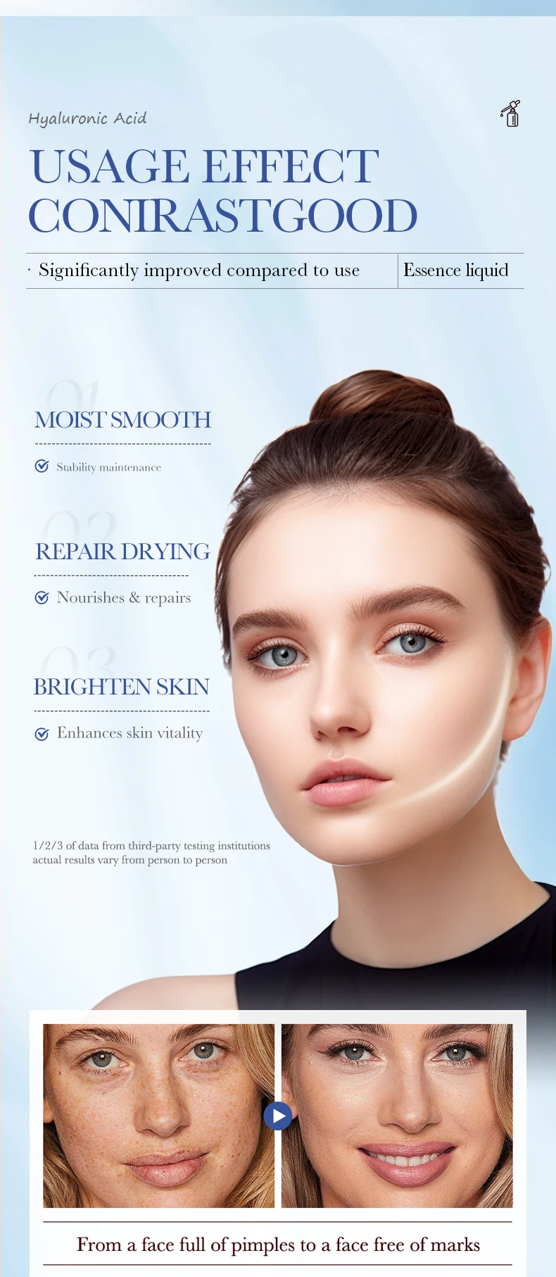 SADOER Hyaluronic Acid Face Serum product information