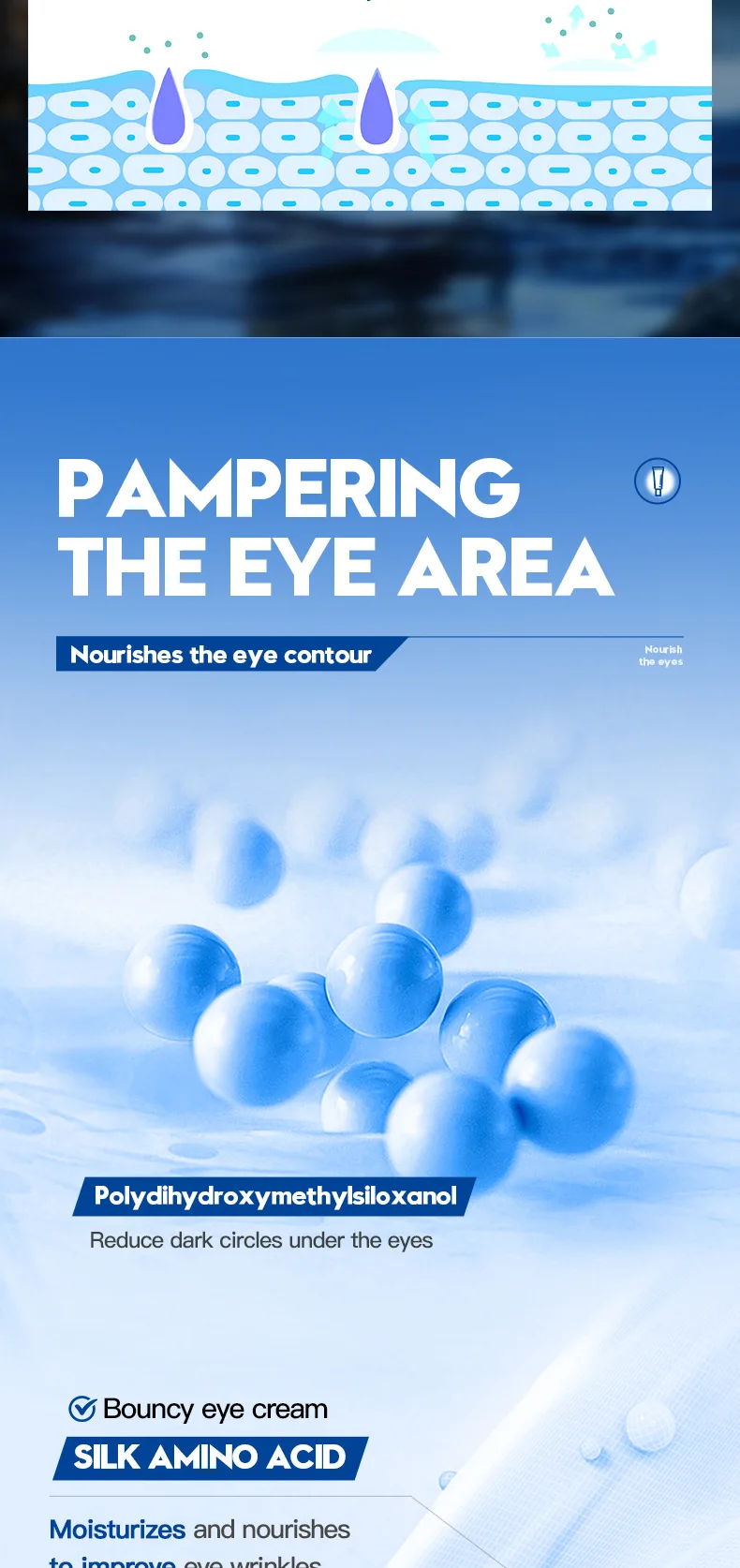 SADOER Men's Nourishing Eye Cream product information