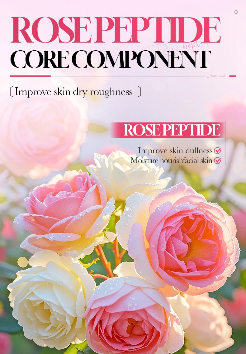 SADOER Rose Peptide Face Serum product information